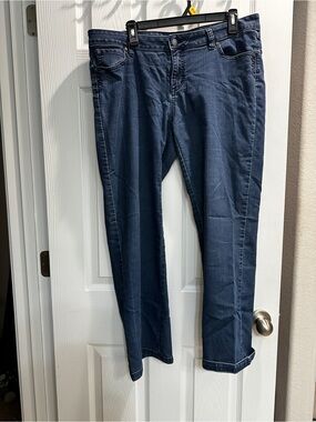 Prana Women's Straight Leg Jeans in Dark Blue
